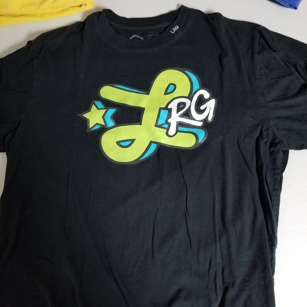 LRG T-shirt, black, lightly worn, size Large